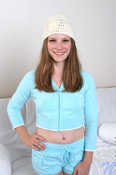 Jules in Beanie from Nubiles