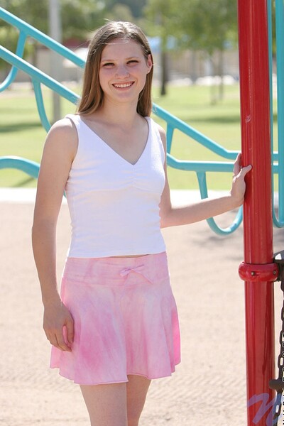 Jules in Playground from Nubiles