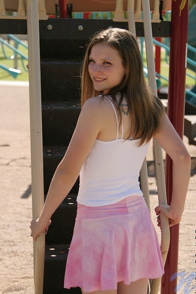 Jules in Playground from Nubiles