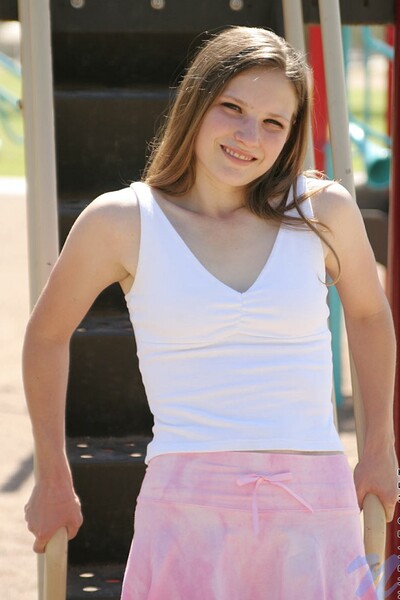 Jules in Playground from Nubiles