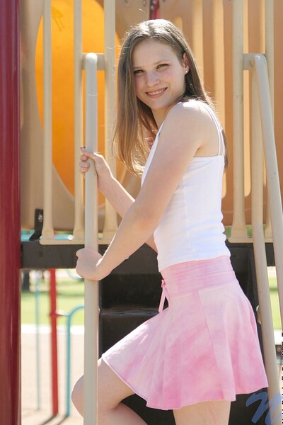 Jules in Playground from Nubiles