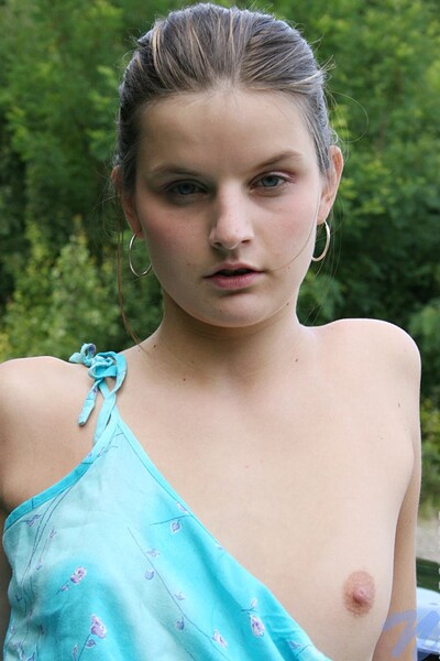 Carolina in Carhood from Nubiles