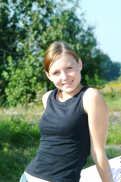 Beth in Nubiles set Grassy