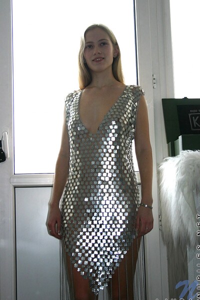 Ljuba in Metaldress from Nubiles