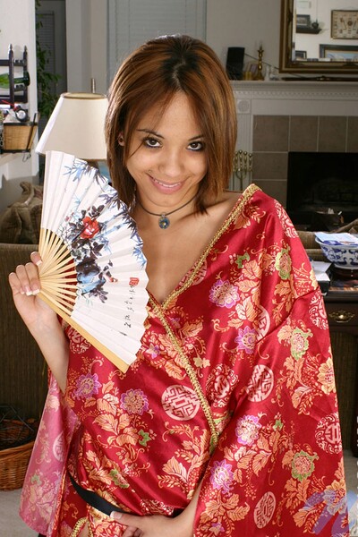 Bree in Robe from Nubiles
