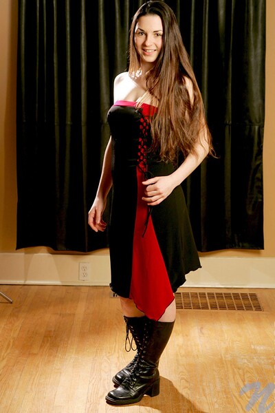Petra in Lovely_dress from Nubiles