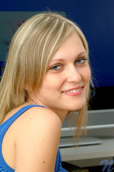 Kirsten in Decorated panty from Nubiles