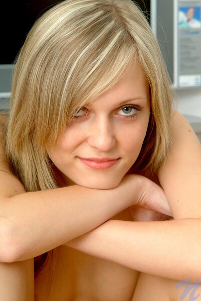 Kirsten in Decorated panty from Nubiles