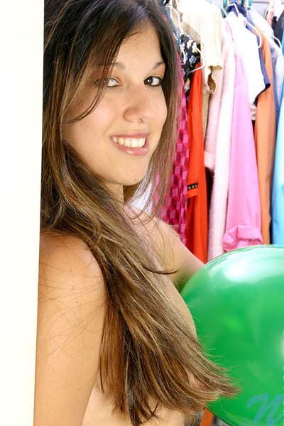 Josefine in Balloons from Nubiles