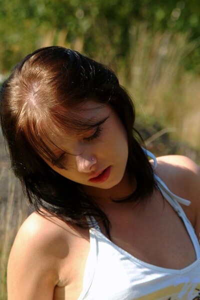Kristen in Sun bathing from Nubiles