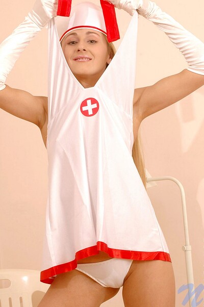 Juliette in Sweet nurse from Nubiles