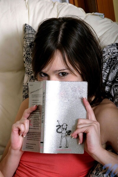 Ariel in Book lover from Nubiles
