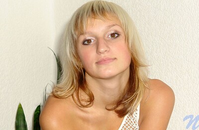 Denisa in Fishnet tops from Nubiles