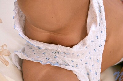 Haily in Bed masturbates from Nubiles