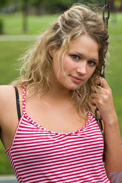 Katie in Outdoor teaser from Nubiles