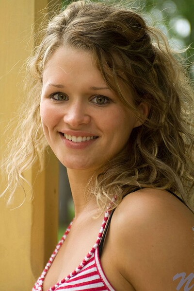 Katie in Outdoor teaser from Nubiles