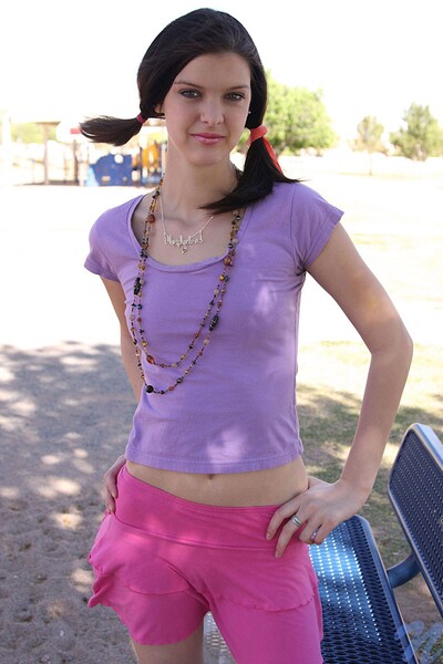 Mollymadison in Play ground from Nubiles