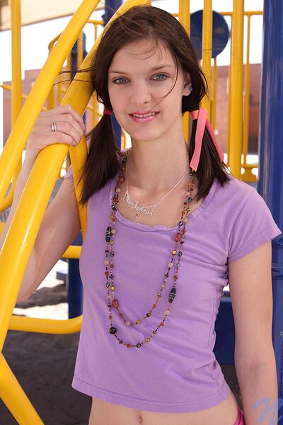 Mollymadison in Play ground from Nubiles