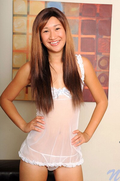 Tai Lee in Orange vibe from Nubiles