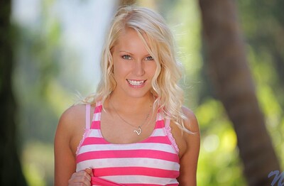 Vanessa Cage in Outdoor pussy from Nubiles