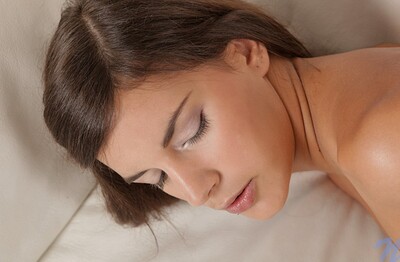 Candice Love in Spread on the couch from Nubiles