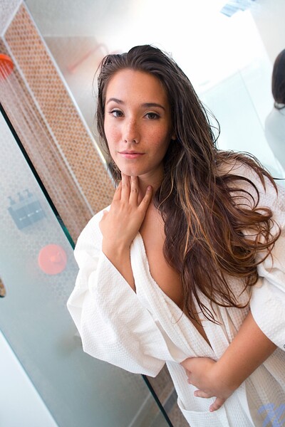 Eva Lovia in Sexy when wet from Nubiles