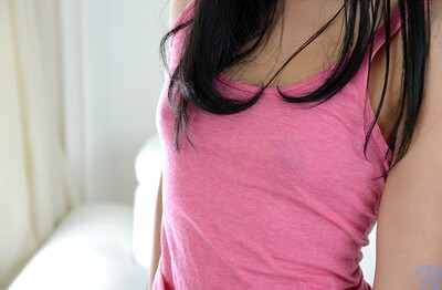 Sayuri in Pretty in pink from Nubiles