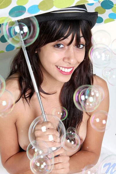 Pebbles in Bubblefingers from Nubiles