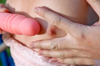 Barbra in Pink Dildo from Nubiles