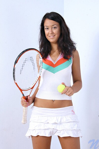 Nyusha in Tennistwat from Nubiles