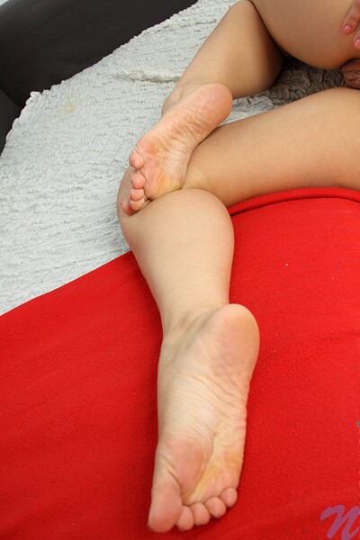 Aliana in Lotioncum from Nubiles