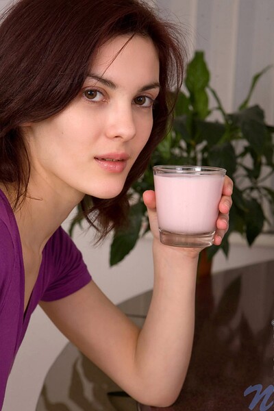 Adela in Yogurt from Nubiles