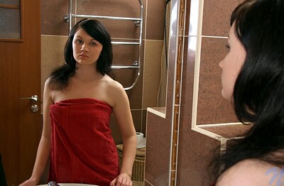 Tanna in Bathroomteen from Nubiles