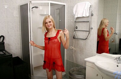 Irina Ann in Bathroomtoy from Nubiles