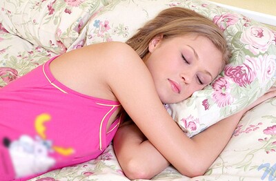 Mirjam in Bedcum from Nubiles