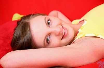 Naney in Couchdildo from Nubiles