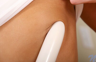 Kacey in Whitevibrator from Nubiles