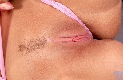 Vendula in Suedecouch from Nubiles