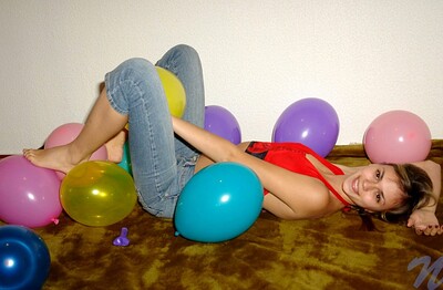 Katrina in 4balloon Plays from Nubiles