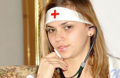 Katrina in 2white Nurse from Nubiles