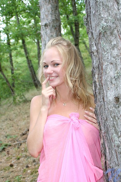 Milana's flirty ass is giving an intense tease in the woods, like she ain't got no inhibitions and she's loving every second of it.