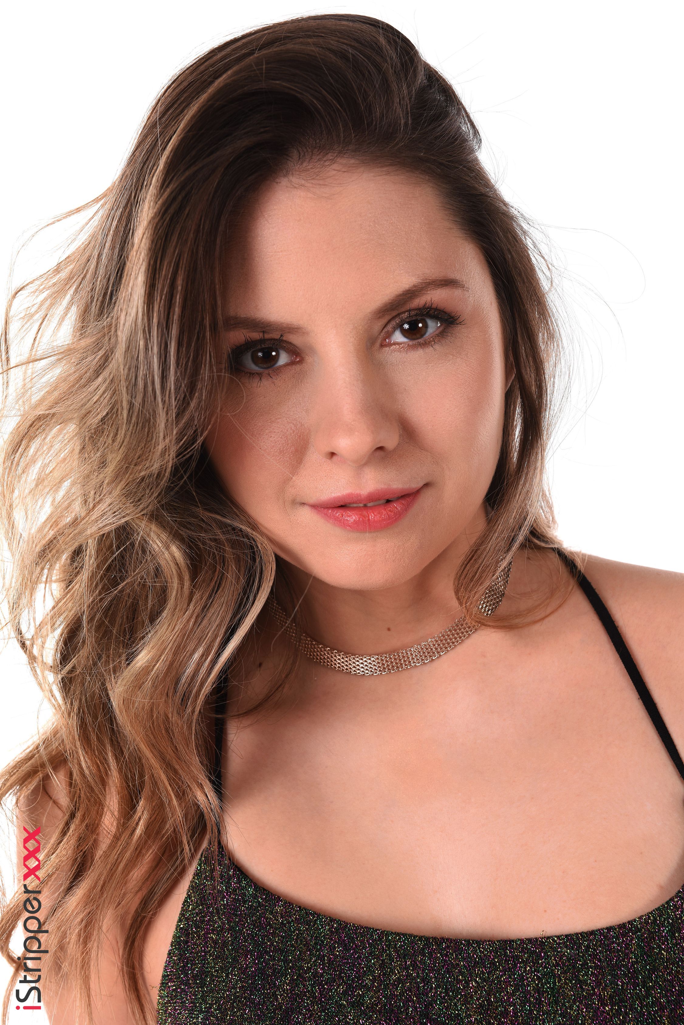 Rebecca Volpetti in Istripper set Little Dress Glitter