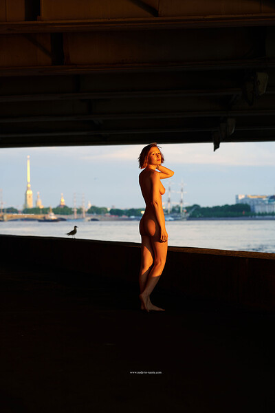 Margo in Sunrise In St Petersburg from Nude In Russia
