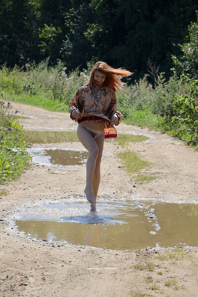 Atisha in On The Lake from Nude In Russia
