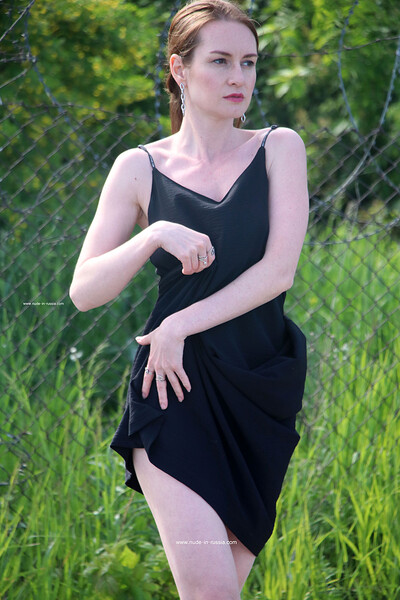 Nastia in Wild Outdoors from Nude In Russia
