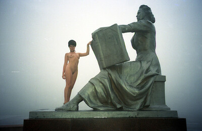 Gella in Foggy from Nude In Russia