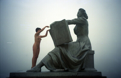 Gella in Foggy from Nude In Russia