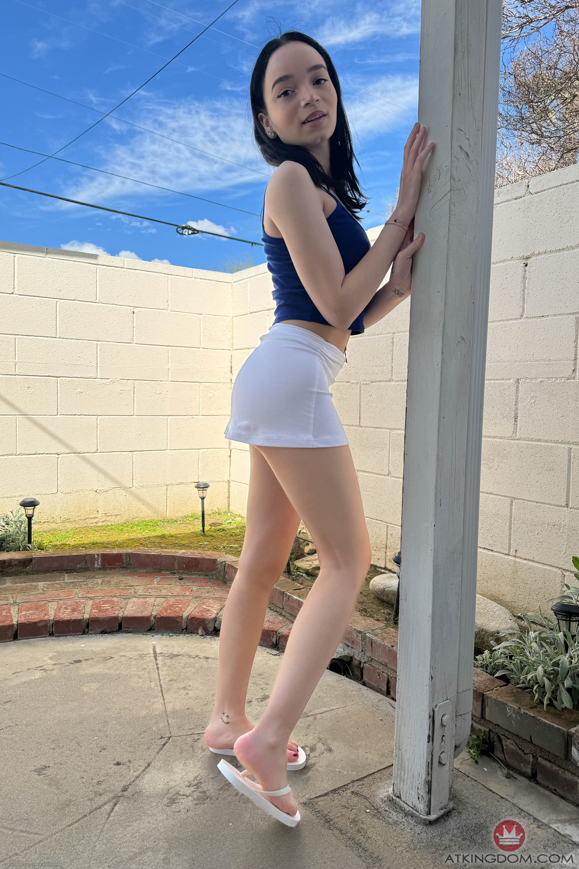 Selina Imai in ATK Petites set Paradise Cove