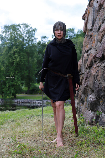 Mari and Anna in Medieval from Nude In Russia