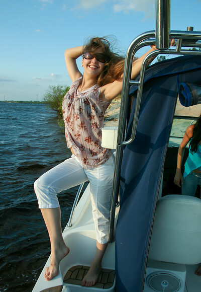Galla F and Elizabeth Y in Want to Join? from Stunning 18